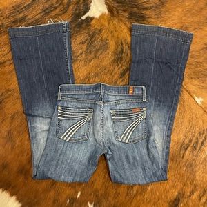7 for all mankind trouser jeans